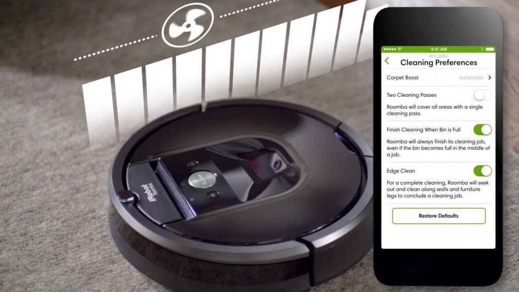 iRobot home app para resolver error 5 de Roomba