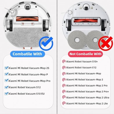 Pack de recambios para Xiaomi S12 - Aspiradora Robot