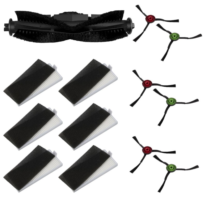 Pack de Accesorios Compatible con Robot Aspirador Cecotec Conga Series Eternal Laser