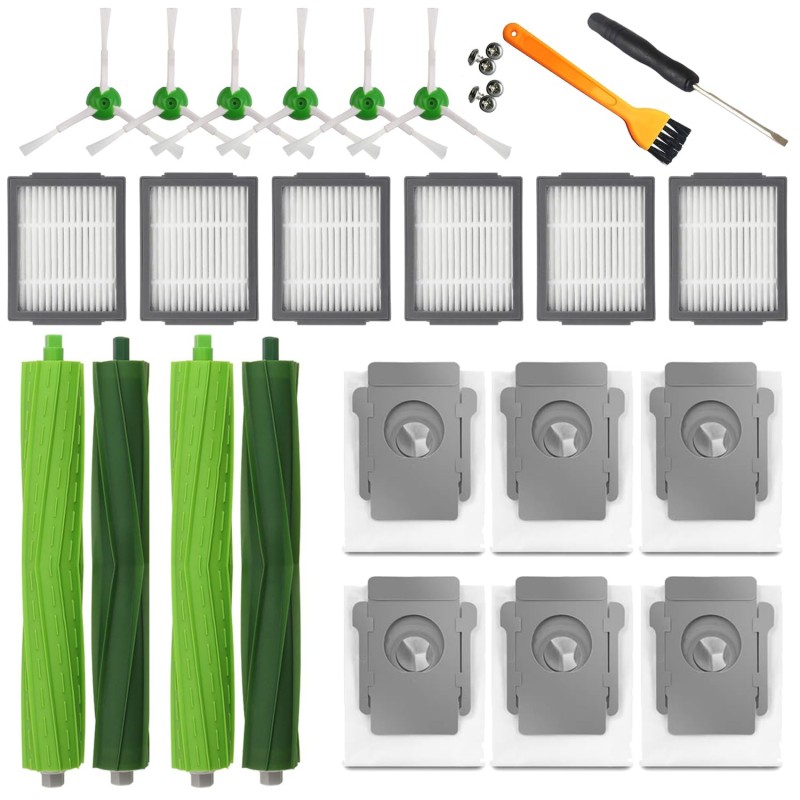 Pack repuestos compatibles para Roomba Serie i i3+ i5+ i7 i7+