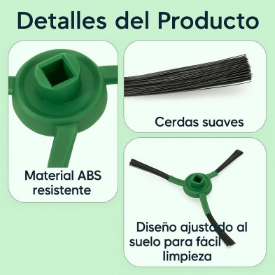 Características cepillo lateral Roomba Combo Essential