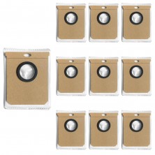 10 bolsas de vaciado para Conga Home 10000, 8090 Ultra, 9090 IA, Dreame L50 y L60 SES y Haier H9+