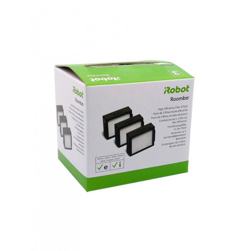 Pack 3 filtros para Roomba series e/i (e5, i7...)