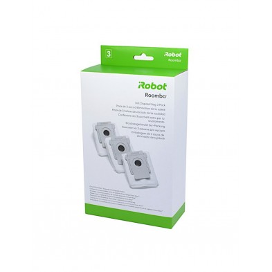 Pack de 3 bolsas de residuo para Roomba i7+, S9+, j7+